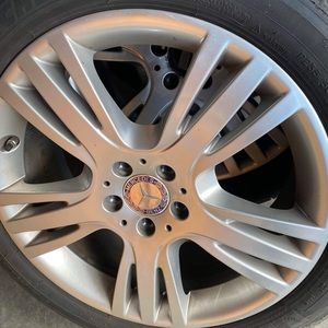Mercedes CLK 350 rims and tires